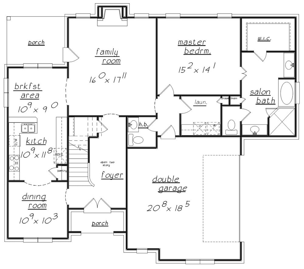Floor Plan Main Level