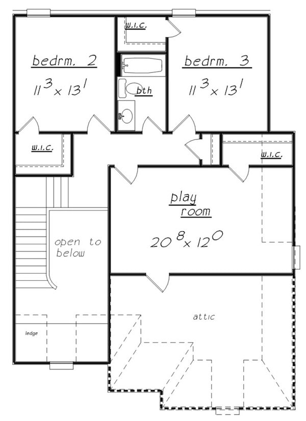 Floor Plan Upper Level