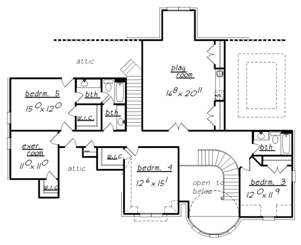 Floor Plan Upper Level