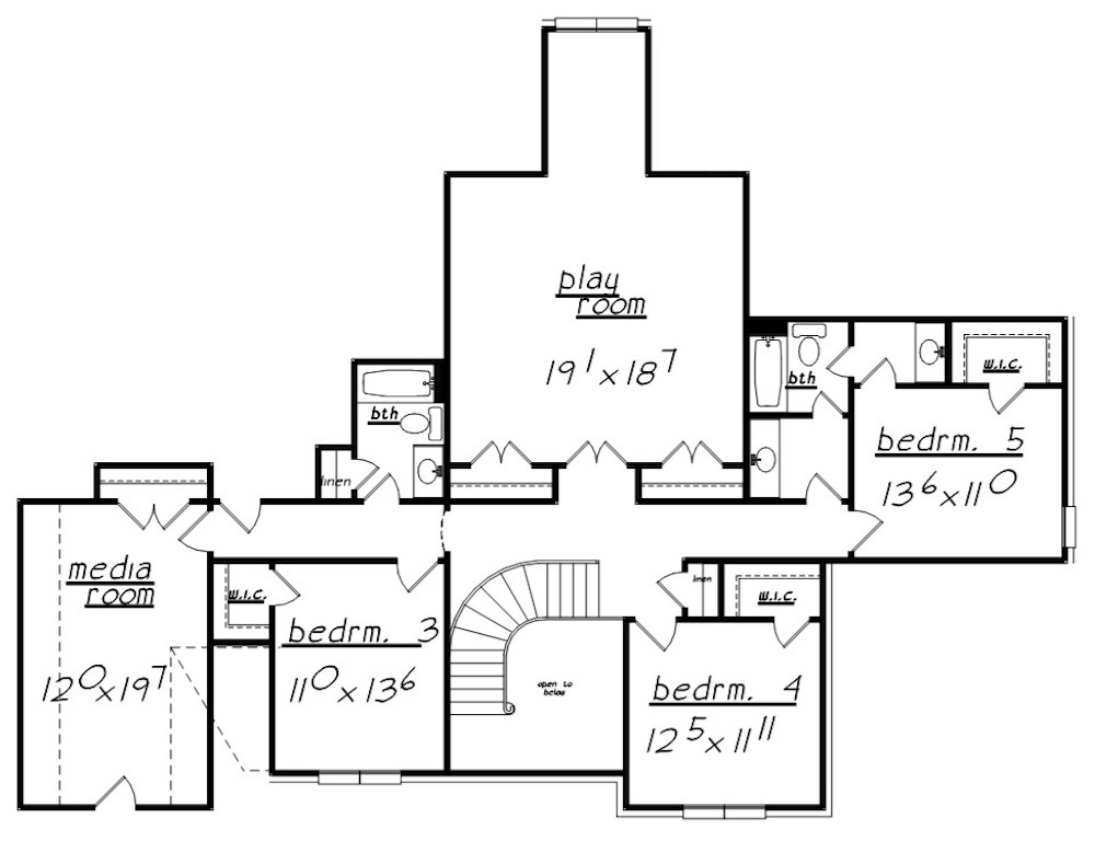 Floor Plan Upper Level