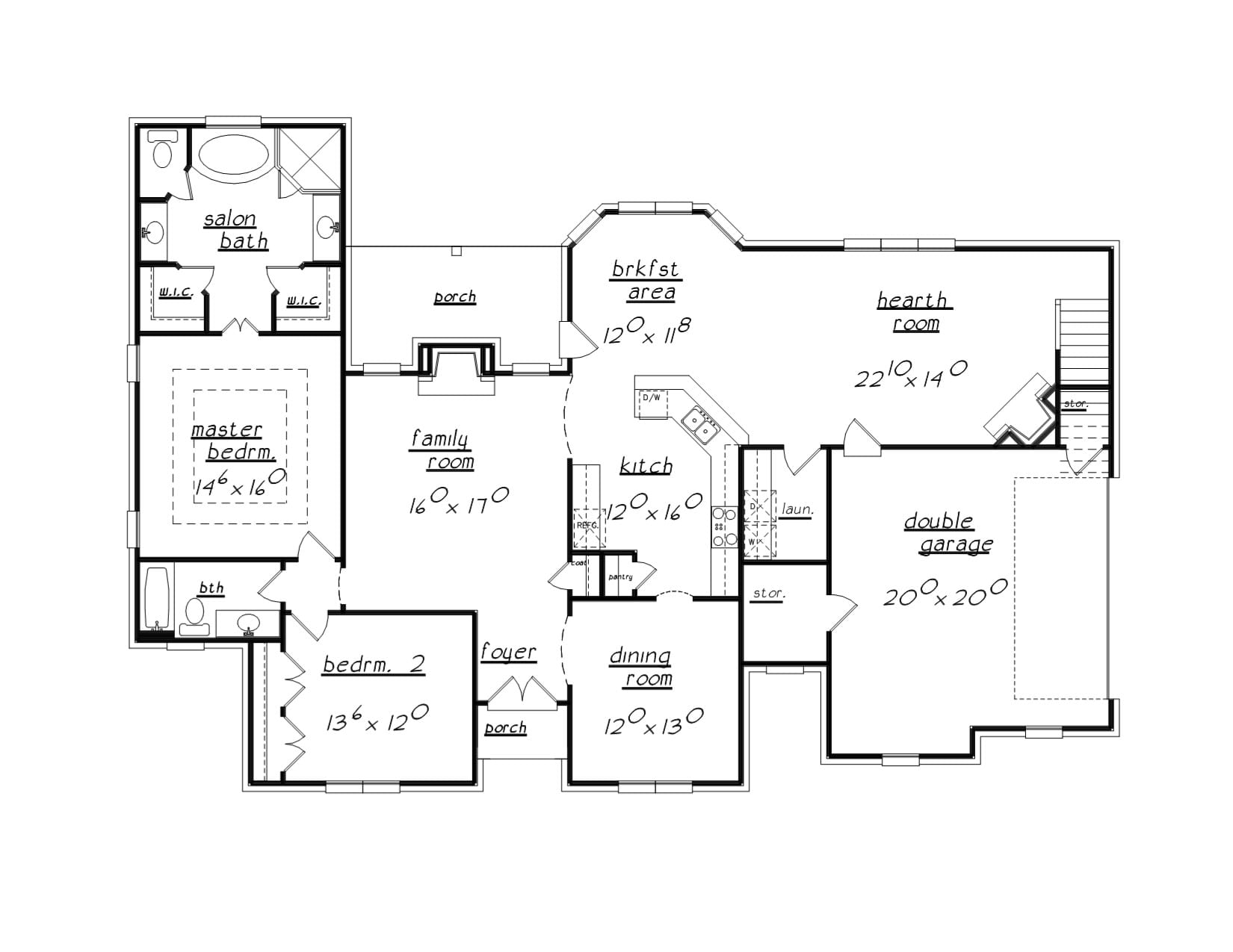 Floor Plan Main Level