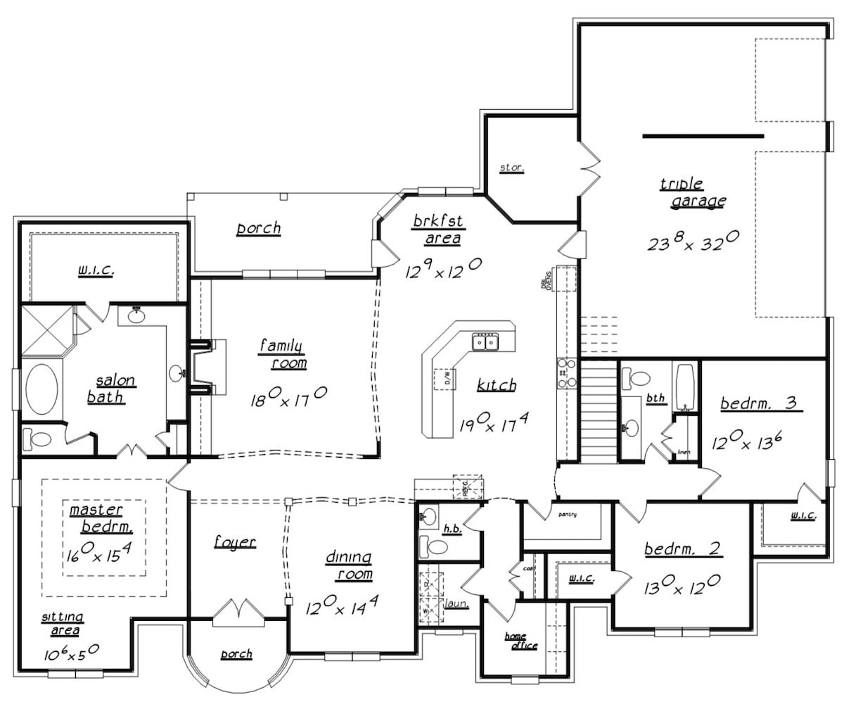 Floor Plan Main Level
