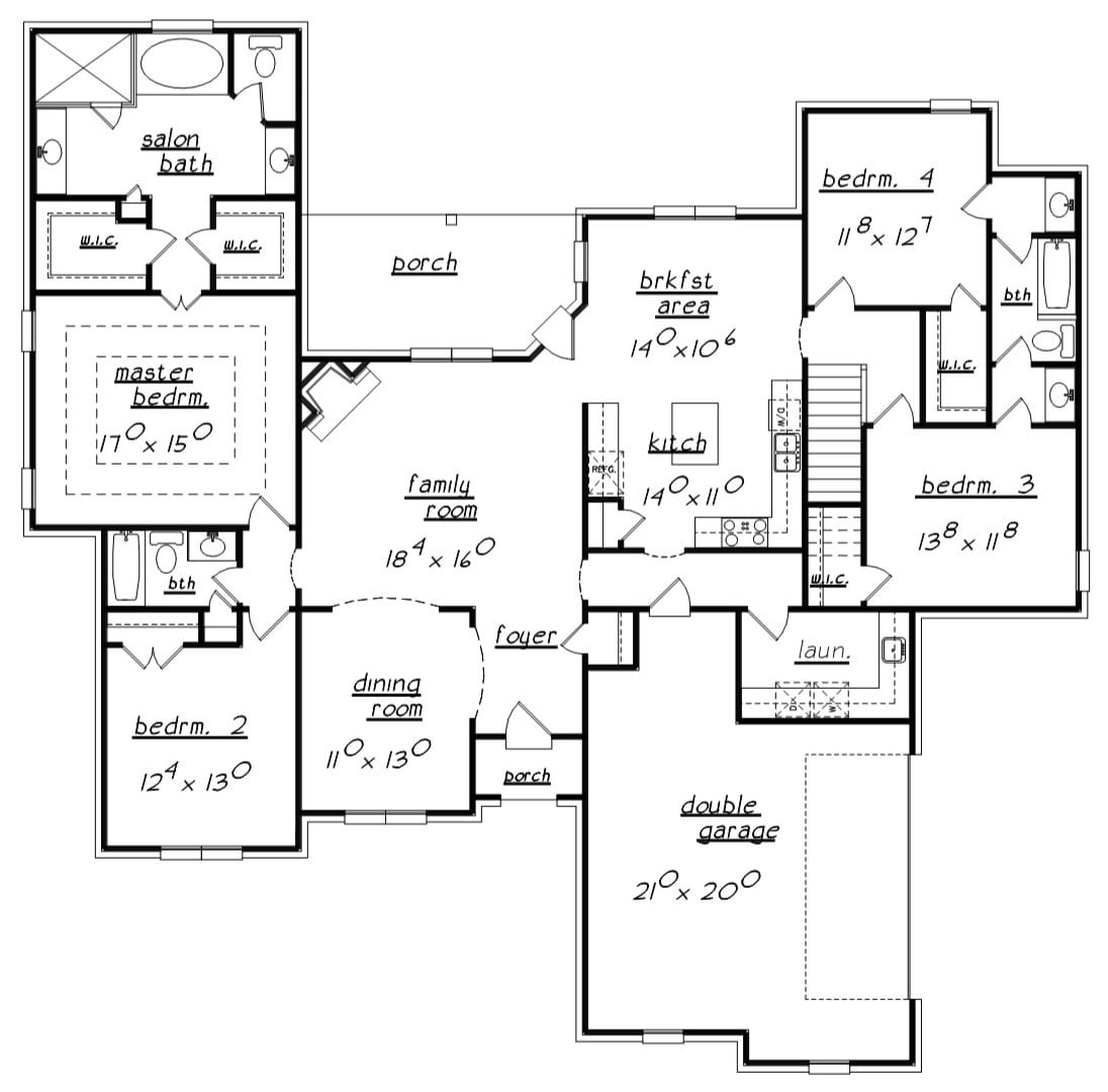 Floor Plan Main Level