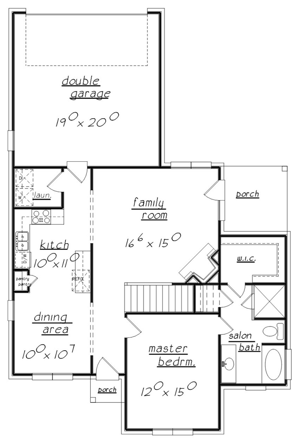 Floor Plan Main Level