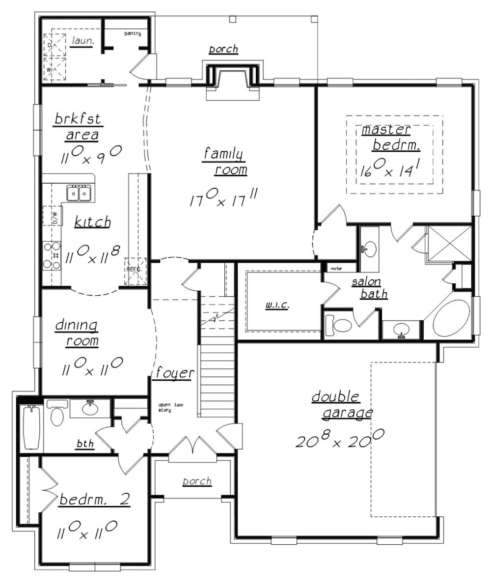 Floor Plan Main Level