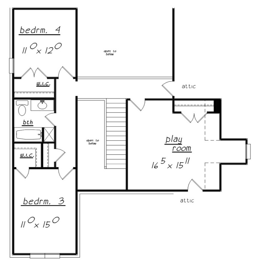 Floor Plan Upper Level