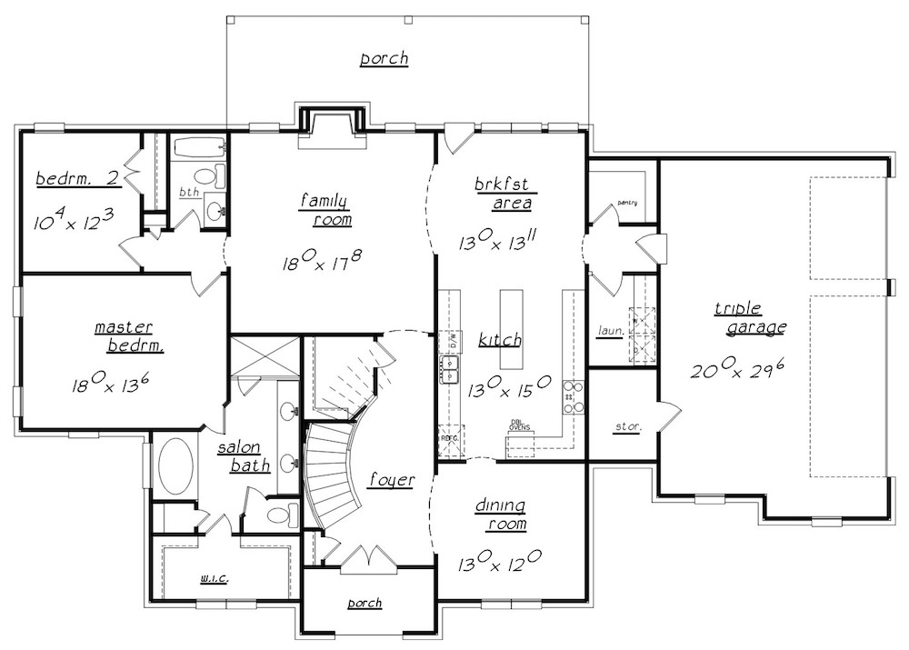 Floor Plan Main Level