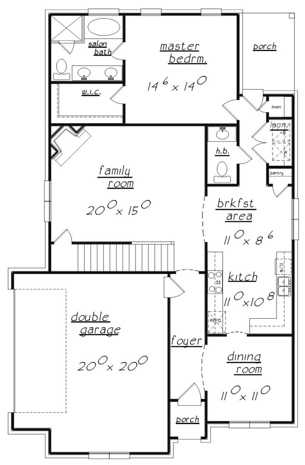 Floor Plan Main Level