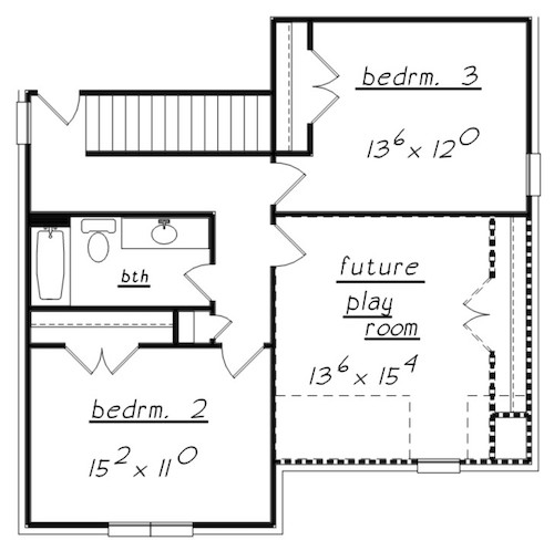 Floor Plan Upper Level