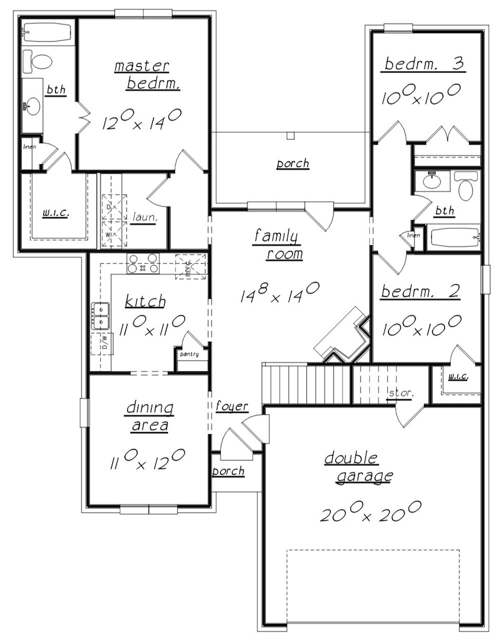 Floor Plan Main Level