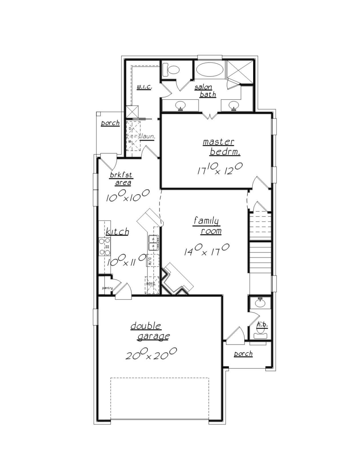 Floor Plan Main Level