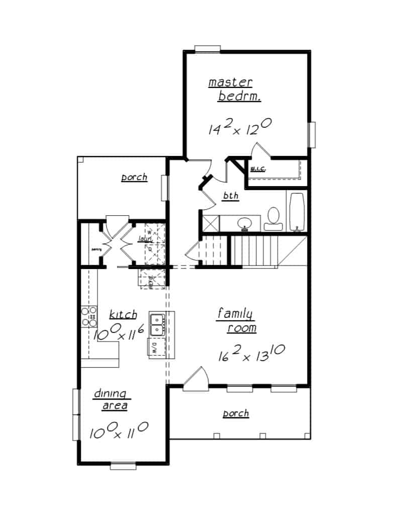 Floor Plan Main Level