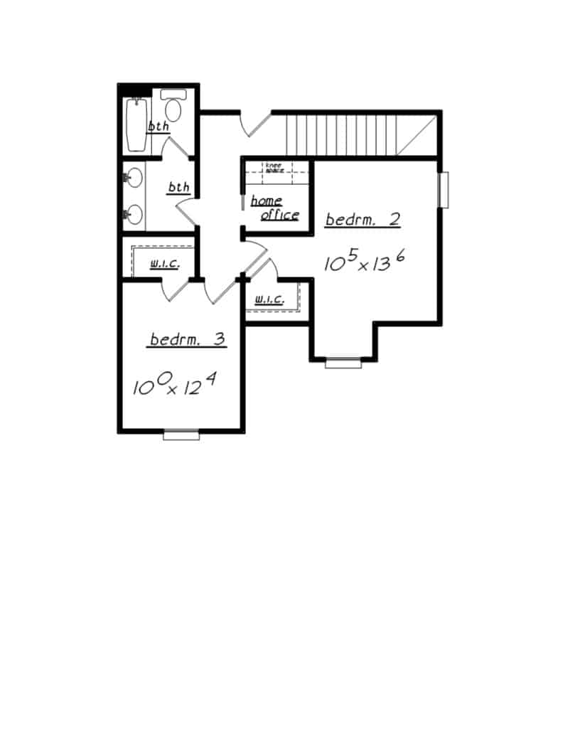 Floor Plan Upper Level