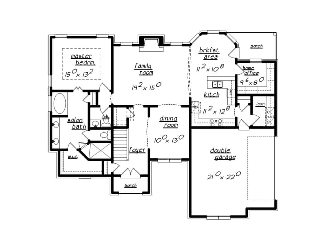 Floor Plan Main Level