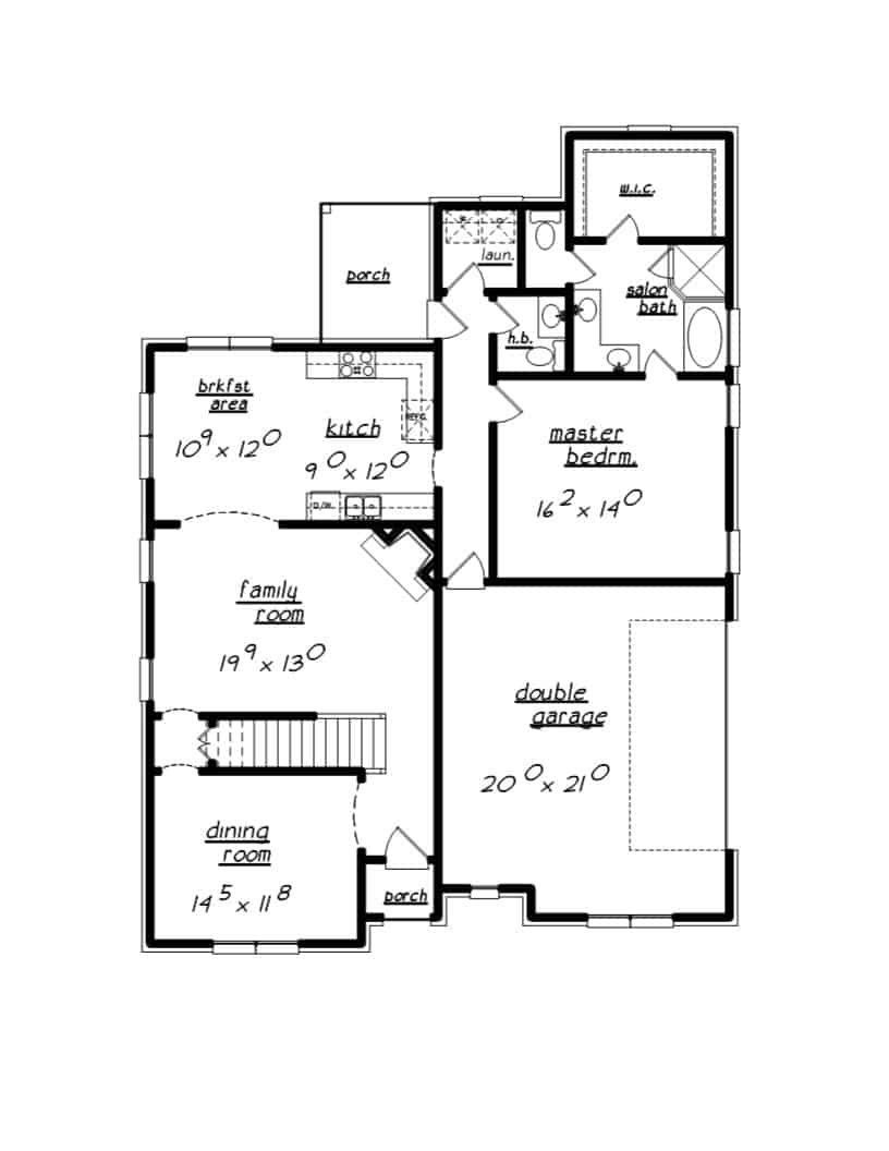 Floor Plan Main Level