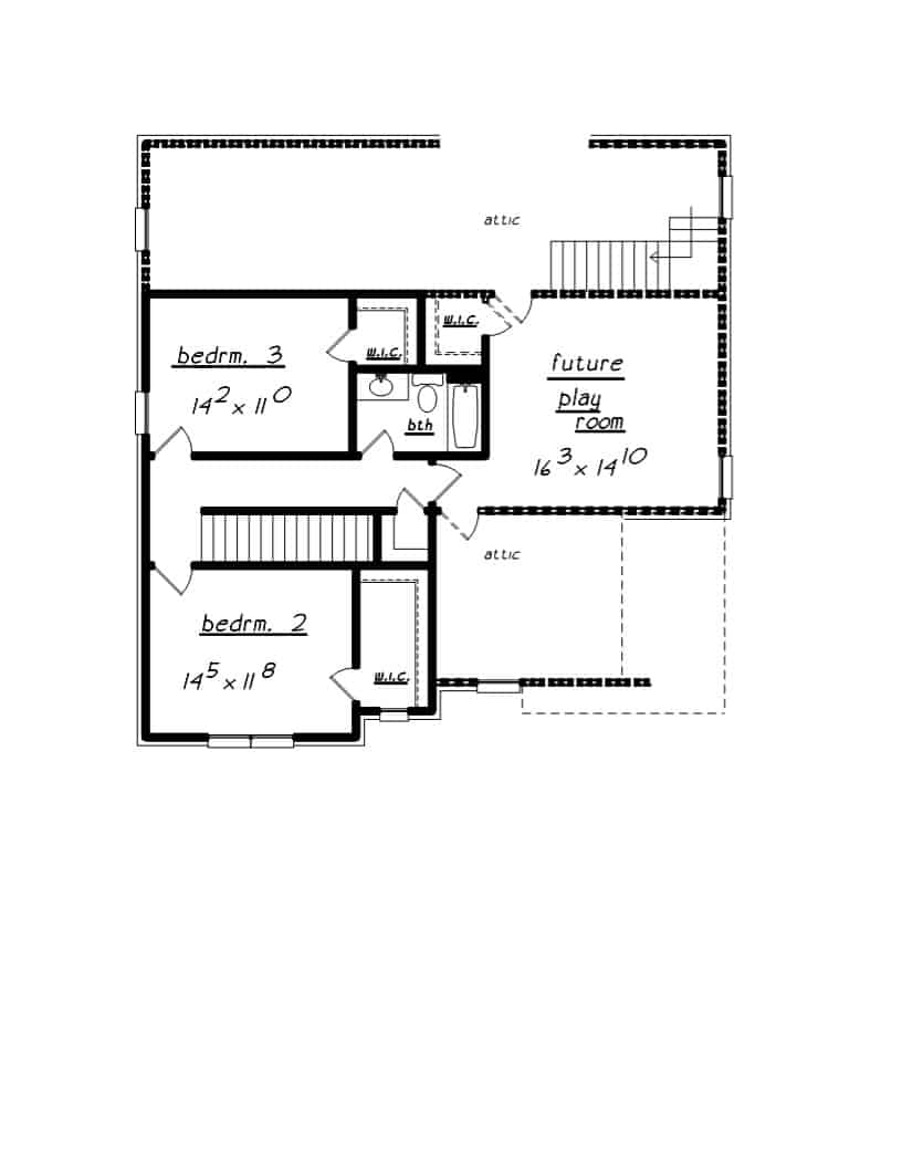 Floor Plan Upper Level