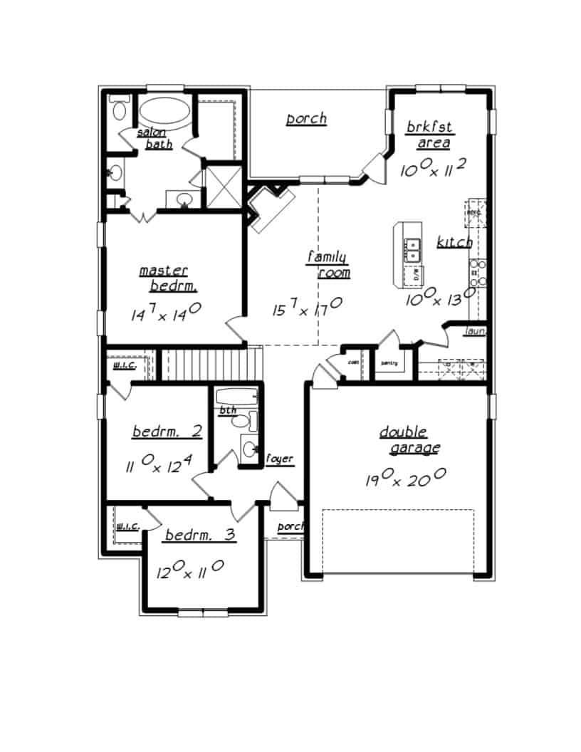 Floor Plan Main Level