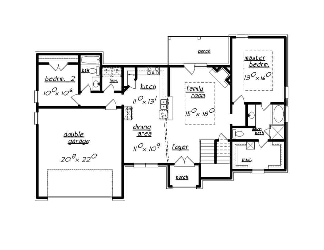 Floor Plan Main Level