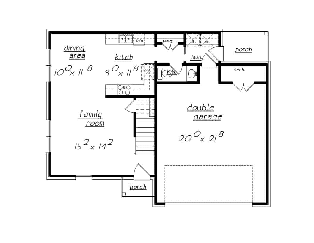 Floor Plan Main Level