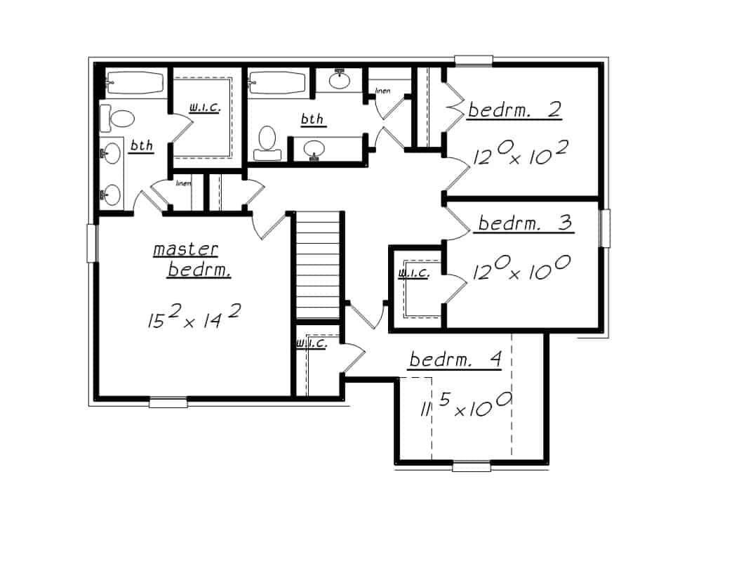 Floor Plan Upper Level