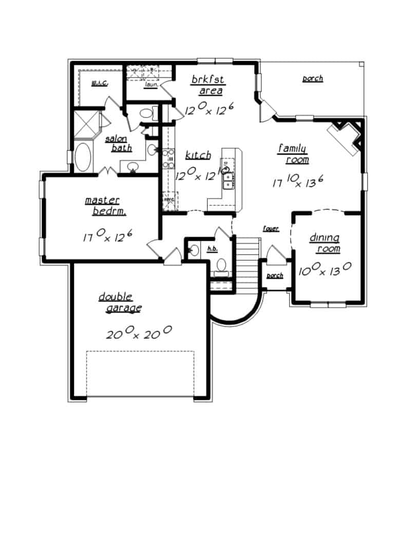 Floor Plan Main Level