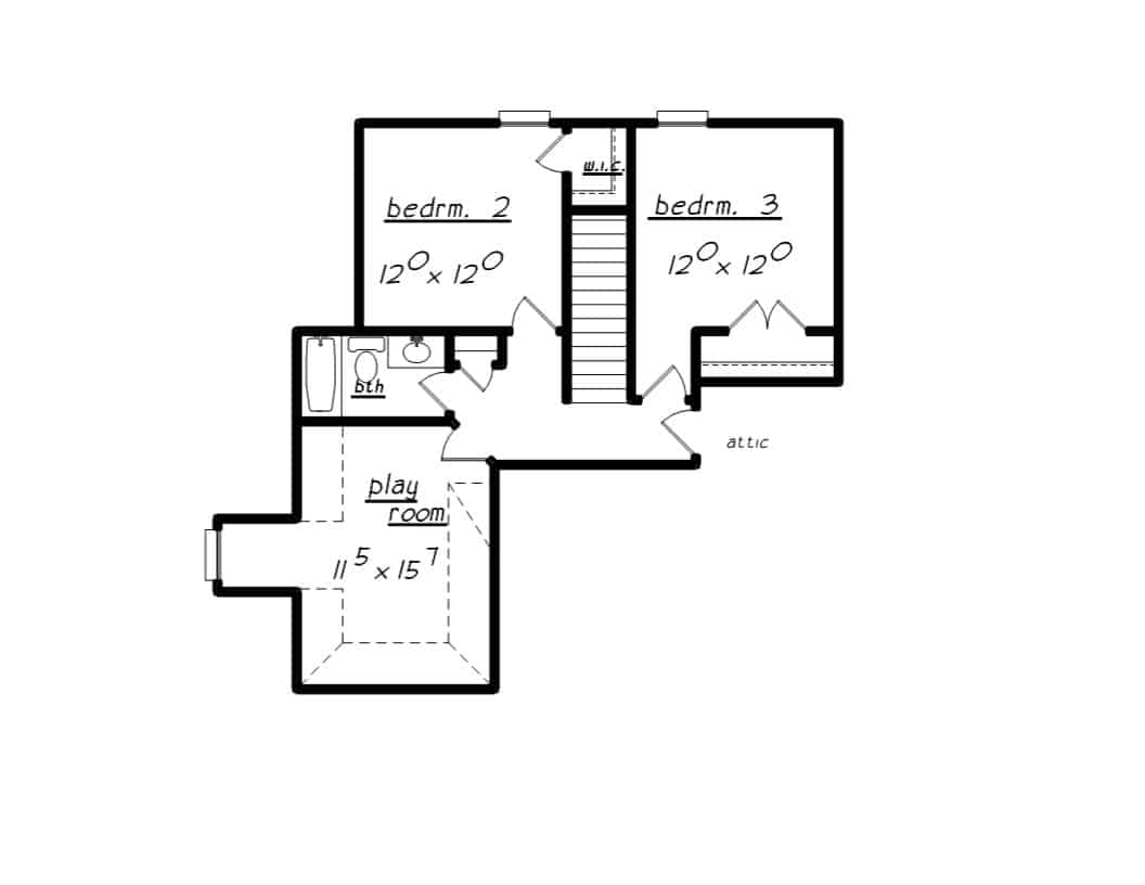 Floor Plan Upper Level