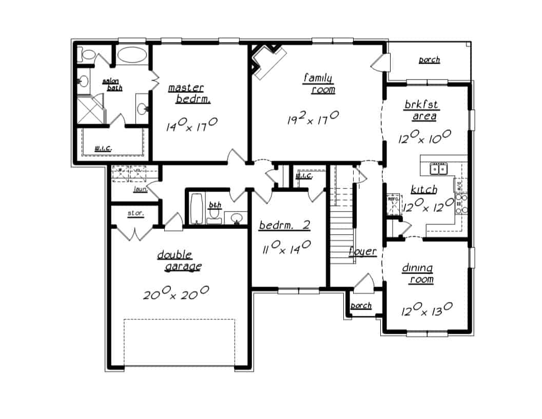 Floor Plan Main Level
