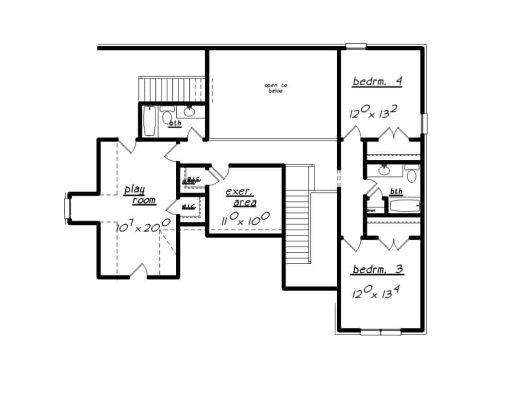 Floor Plan Upper Level
