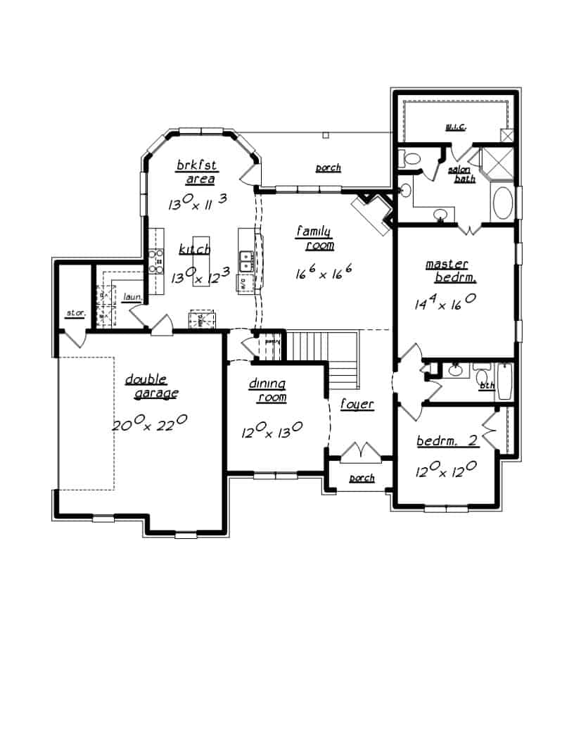 Floor Plan Main Level