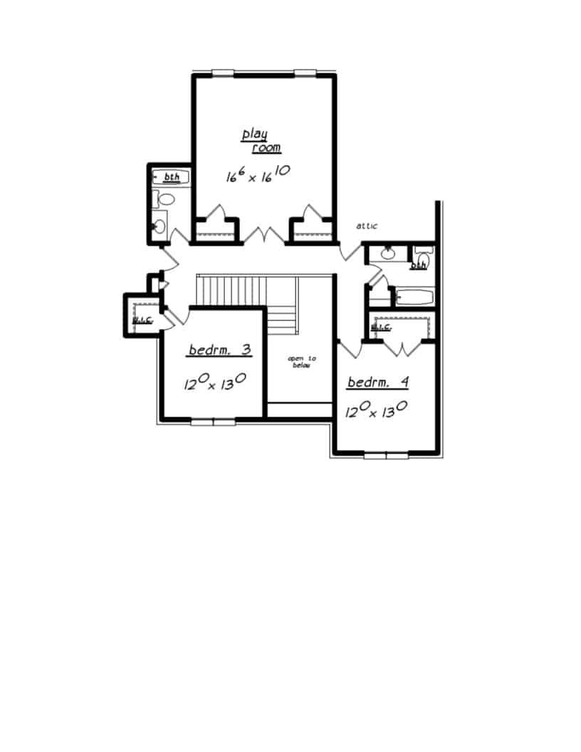 Floor Plan Upper Level