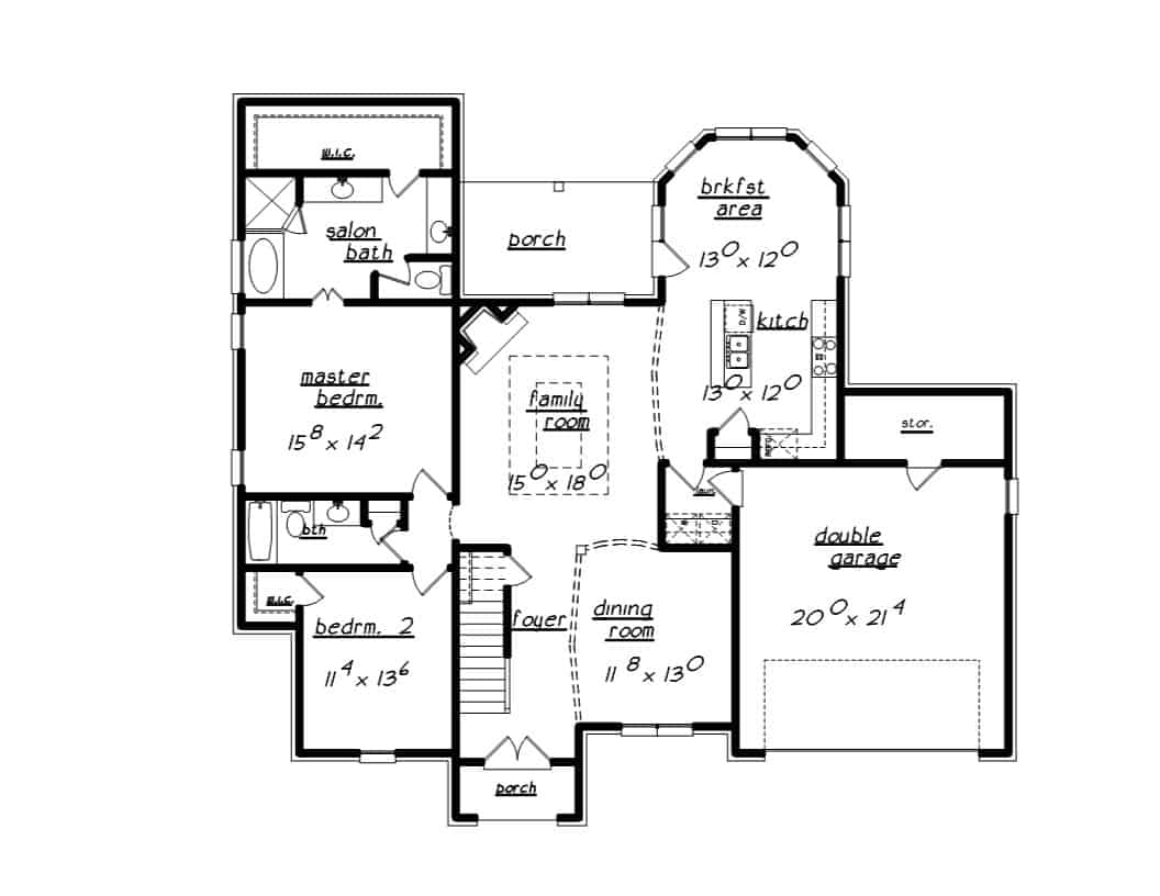 Floor Plan Main Level