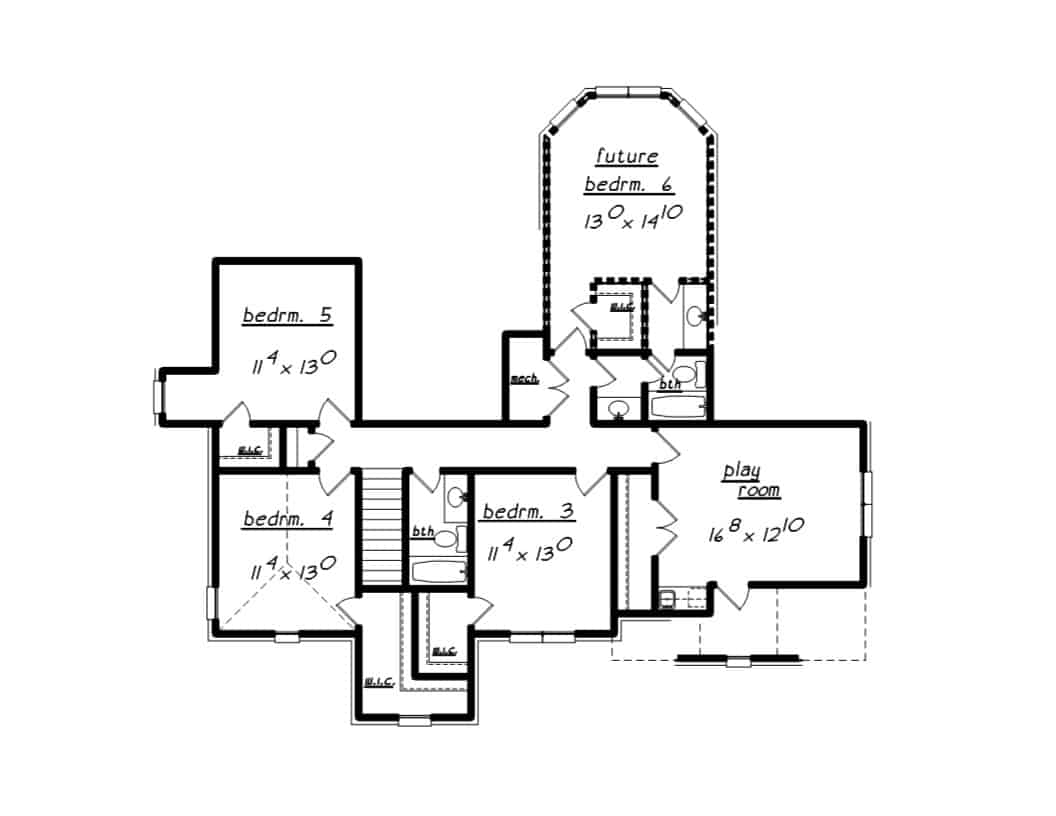 Floor Plan Upper Level
