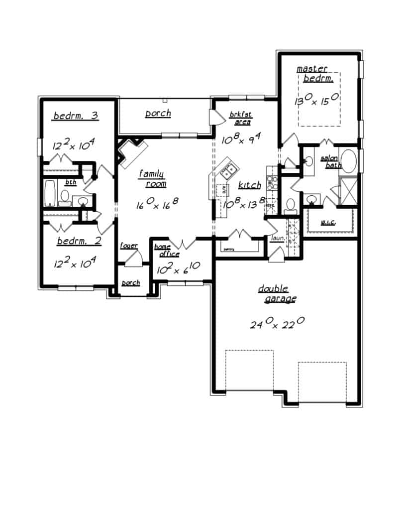 Floor Plan Main Level