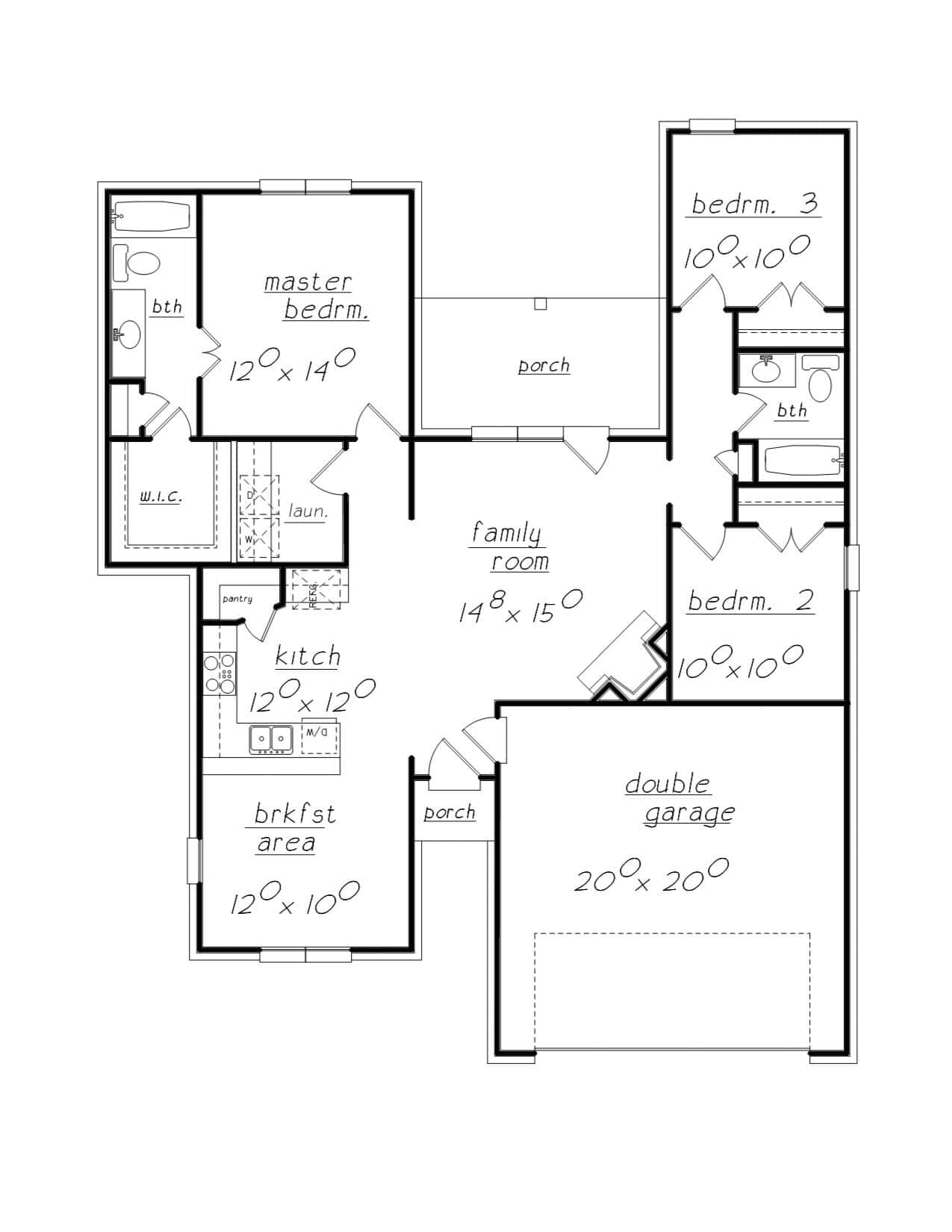 Floor Plan First Story