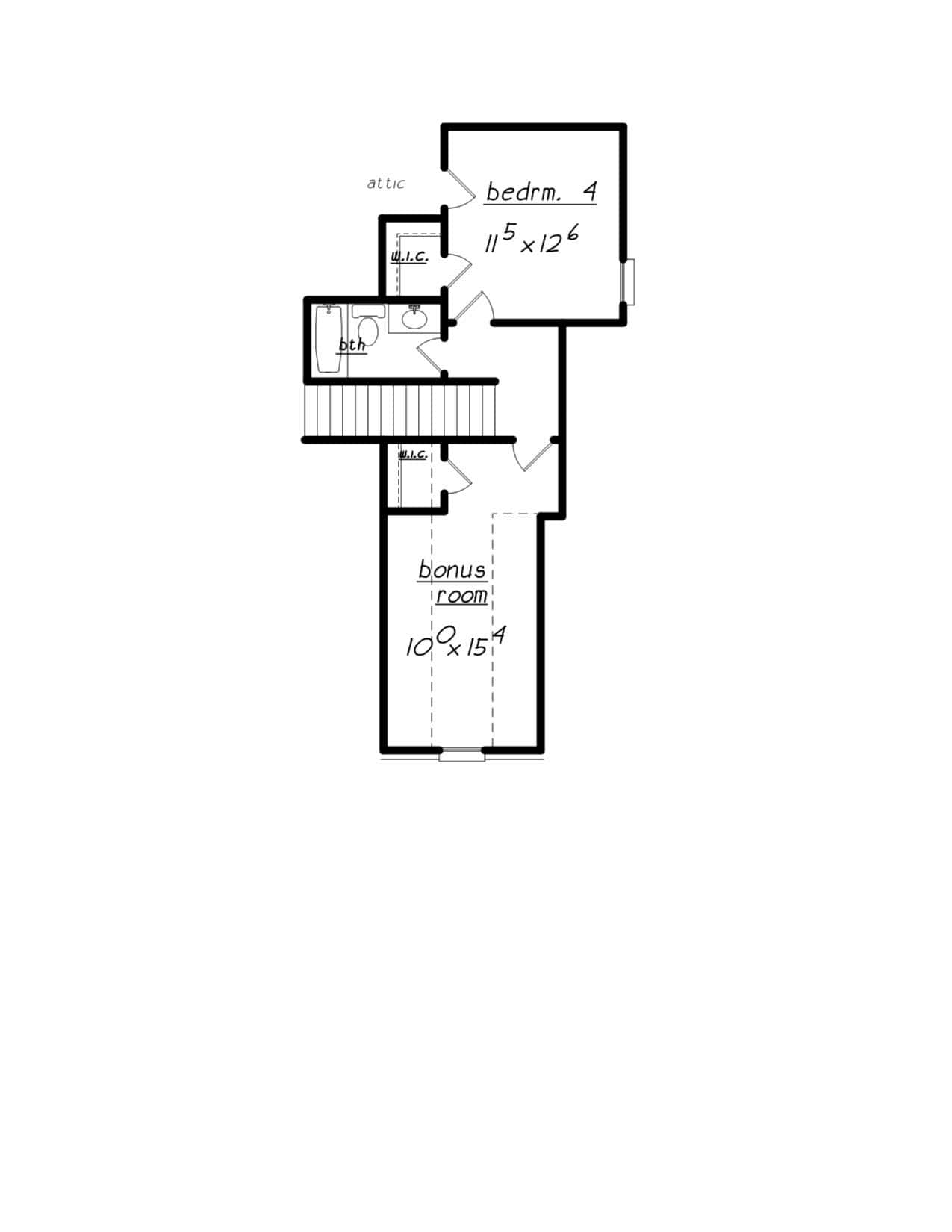 Floor Plan Second Story