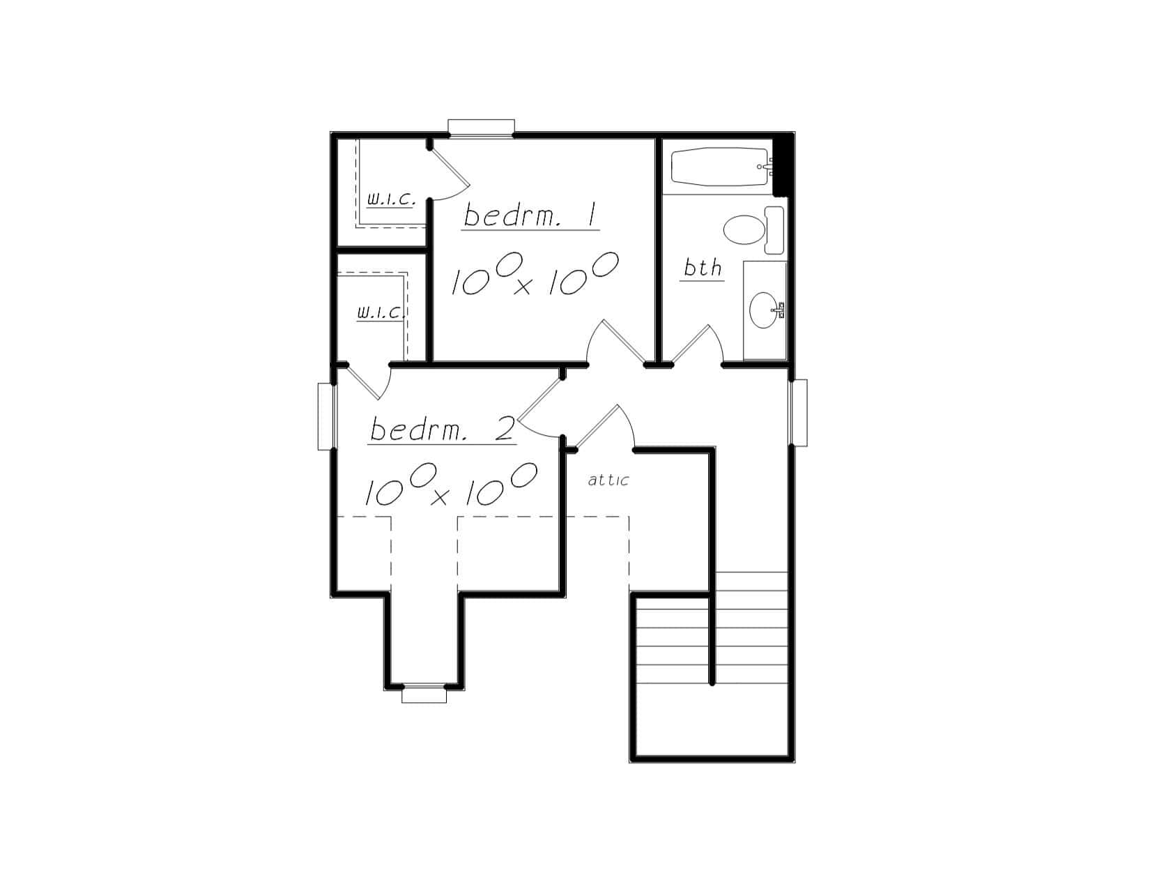 Floor Plan Second Story