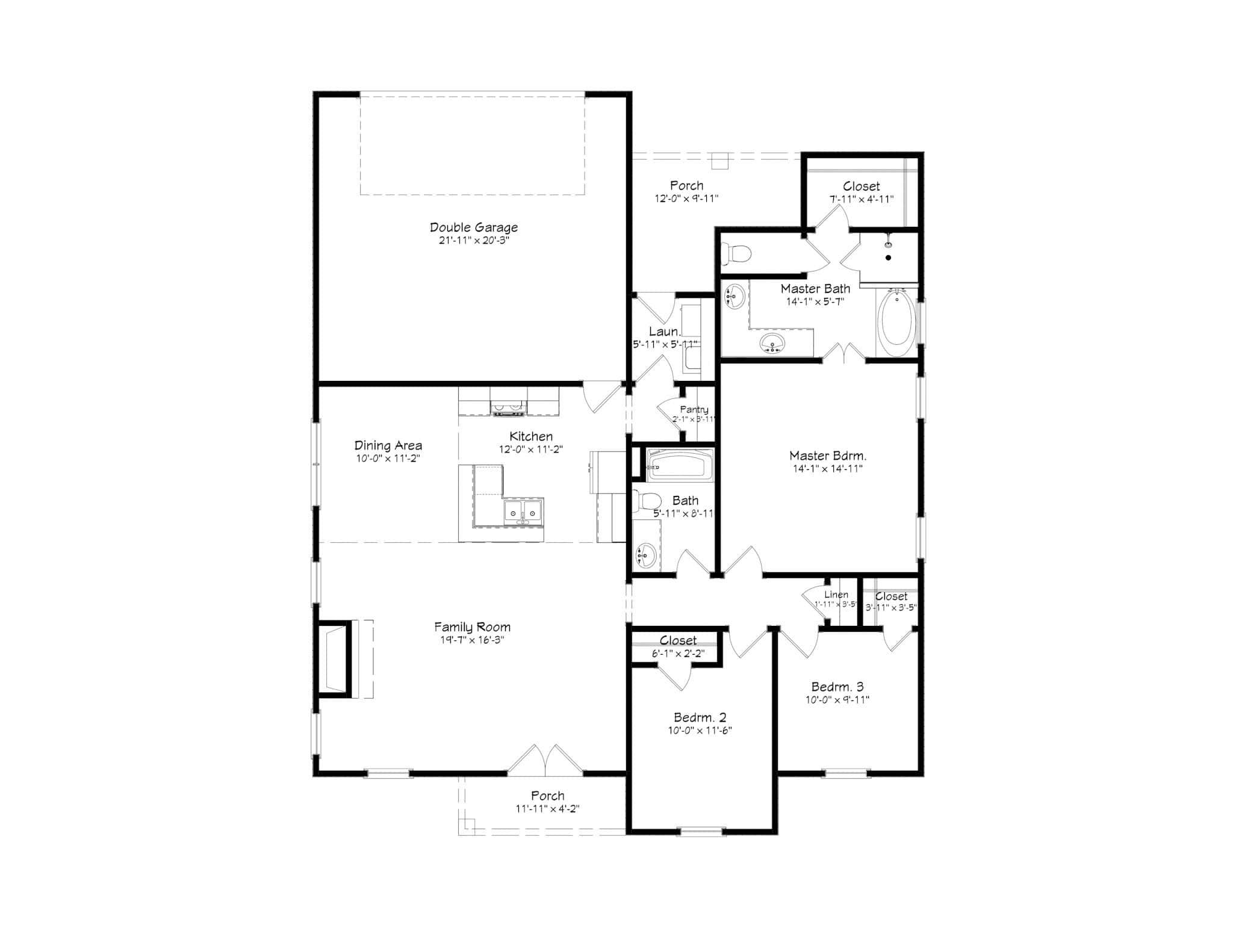 Floor Plan First Story