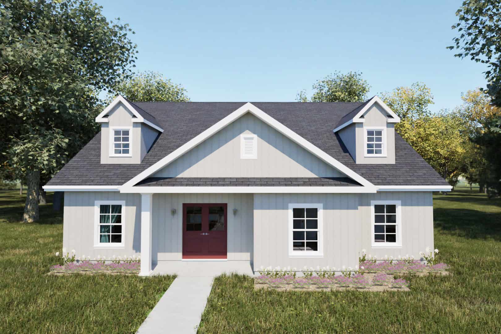 Southern Home Plan - 3 Bedrms, 2 Baths - 1520 Sq Ft - #203-1061