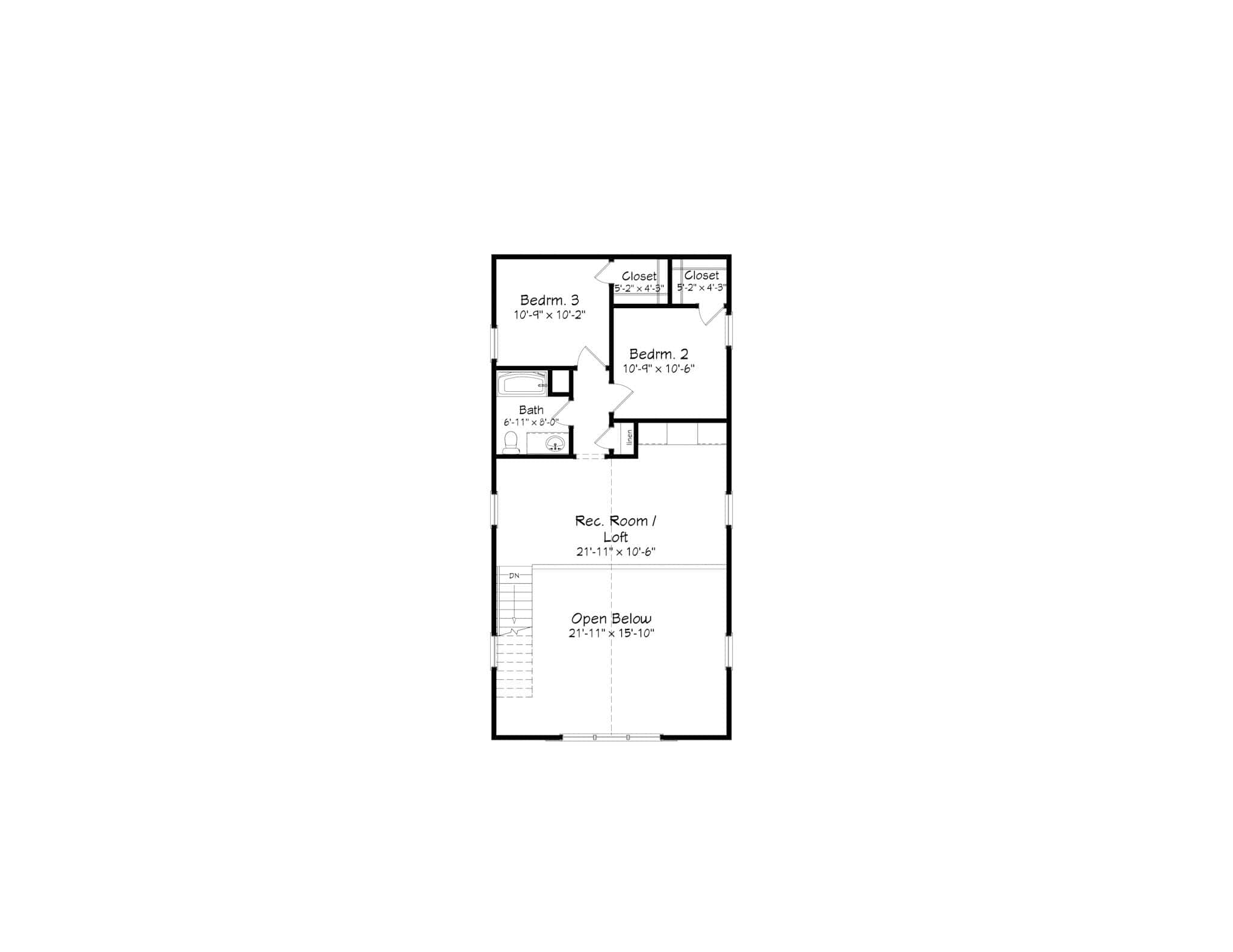 Floor Plan Second Story