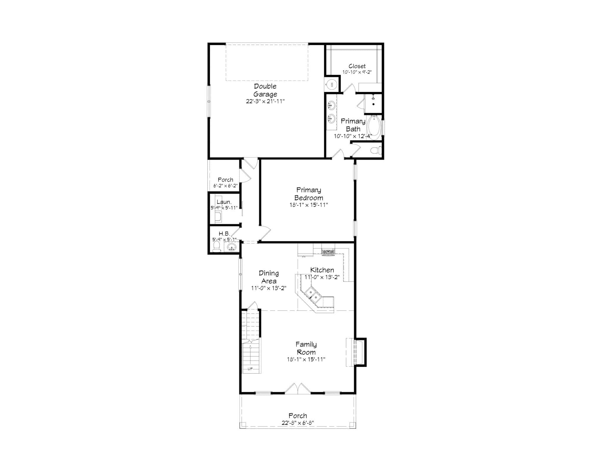 Floor Plan First Story