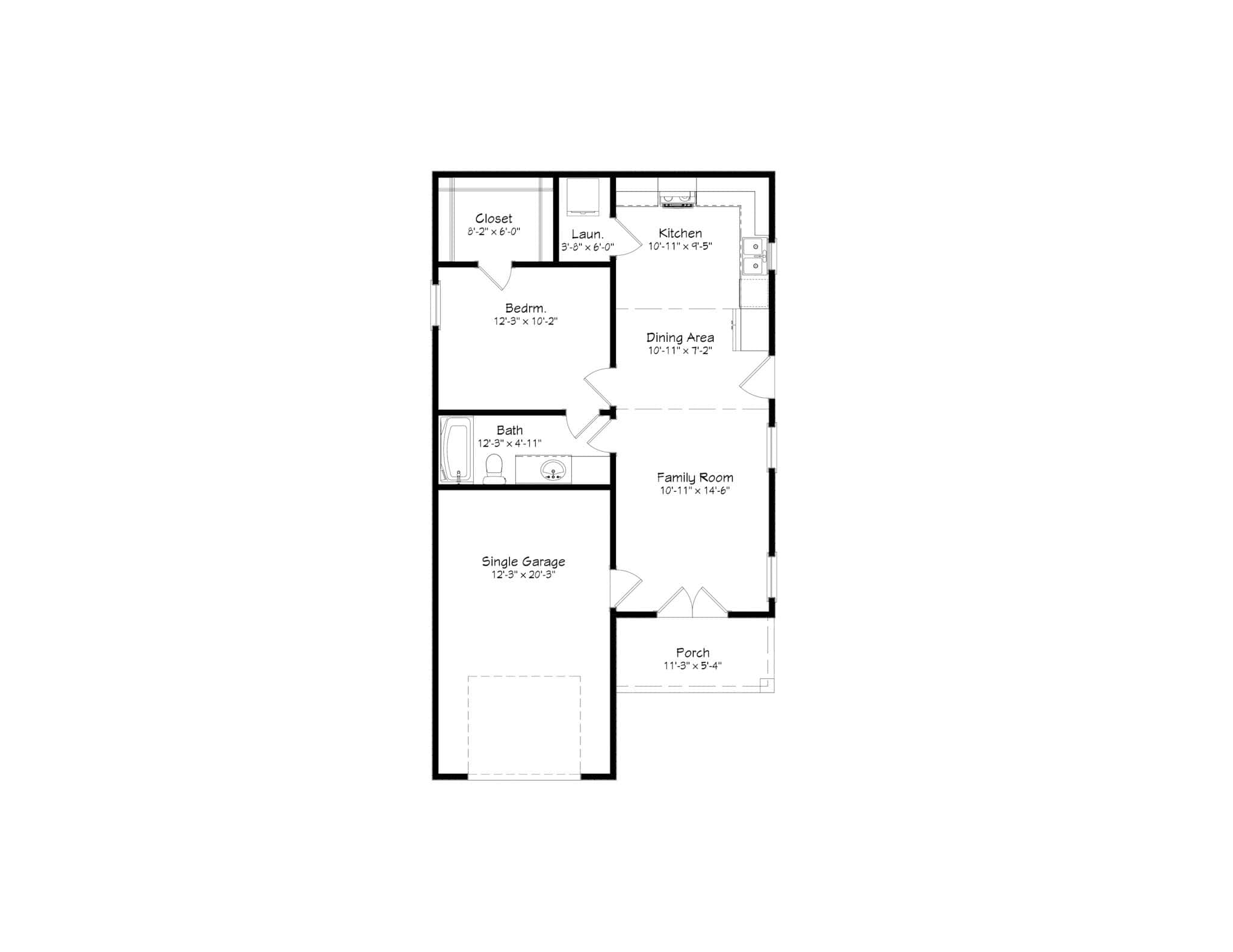 Floor Plan First Story
