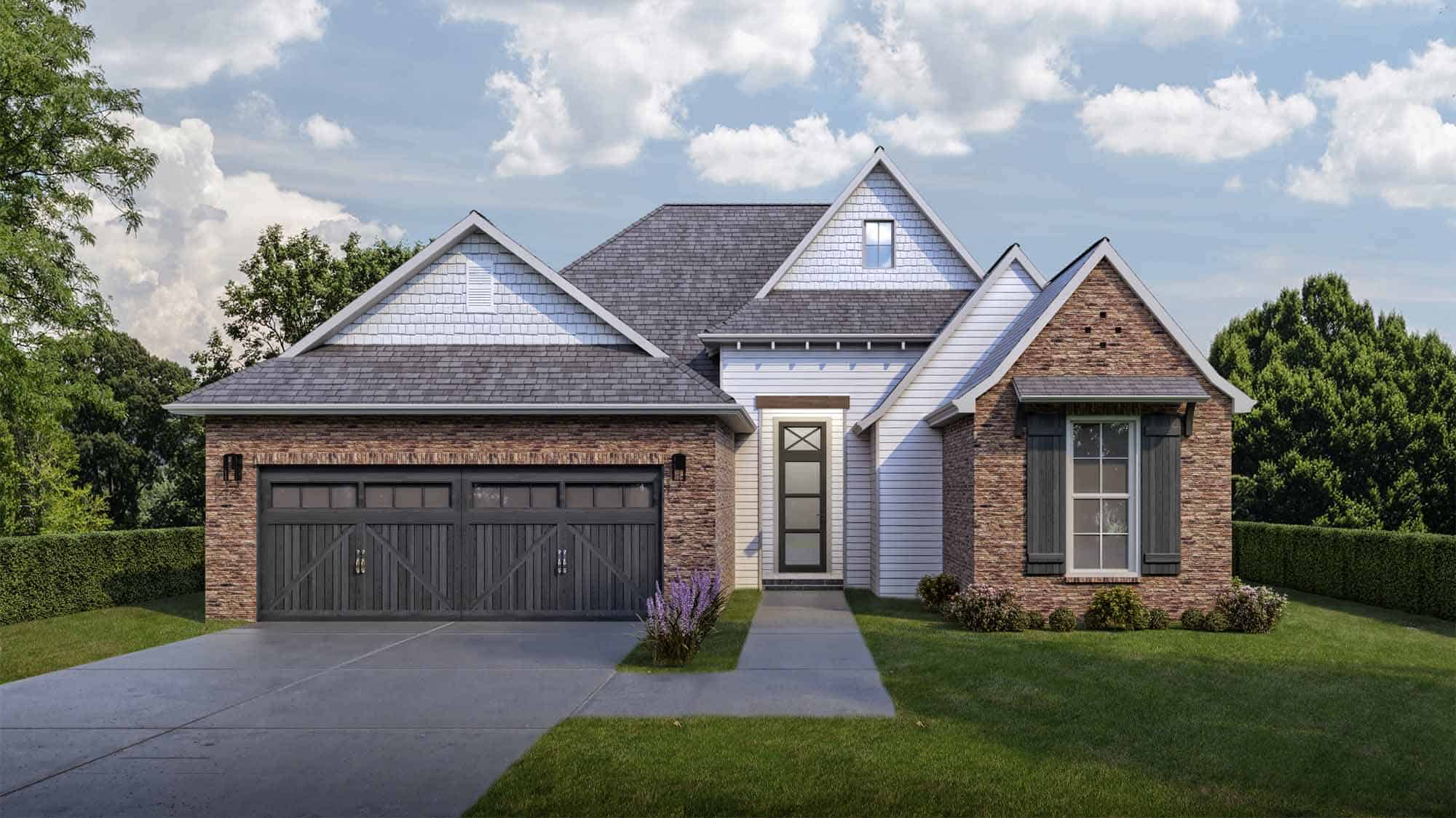 3-Bedroom, 1693 Sq Ft Traditional House - Plan #204-1000 - Front Exterior