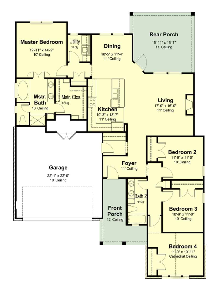 Floor Plan Main Level