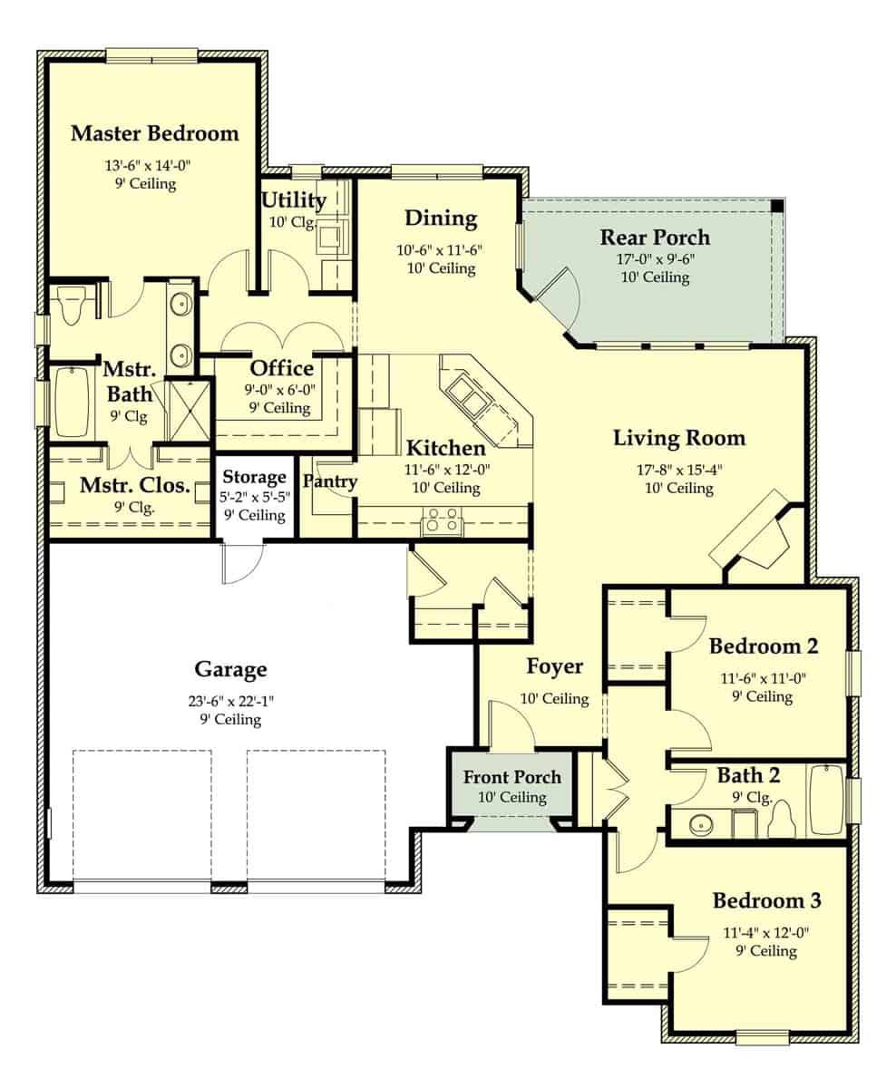 Floor Plan Main Level