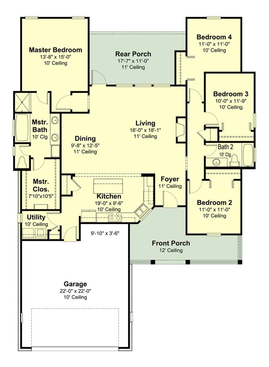 Floor Plan Main Level