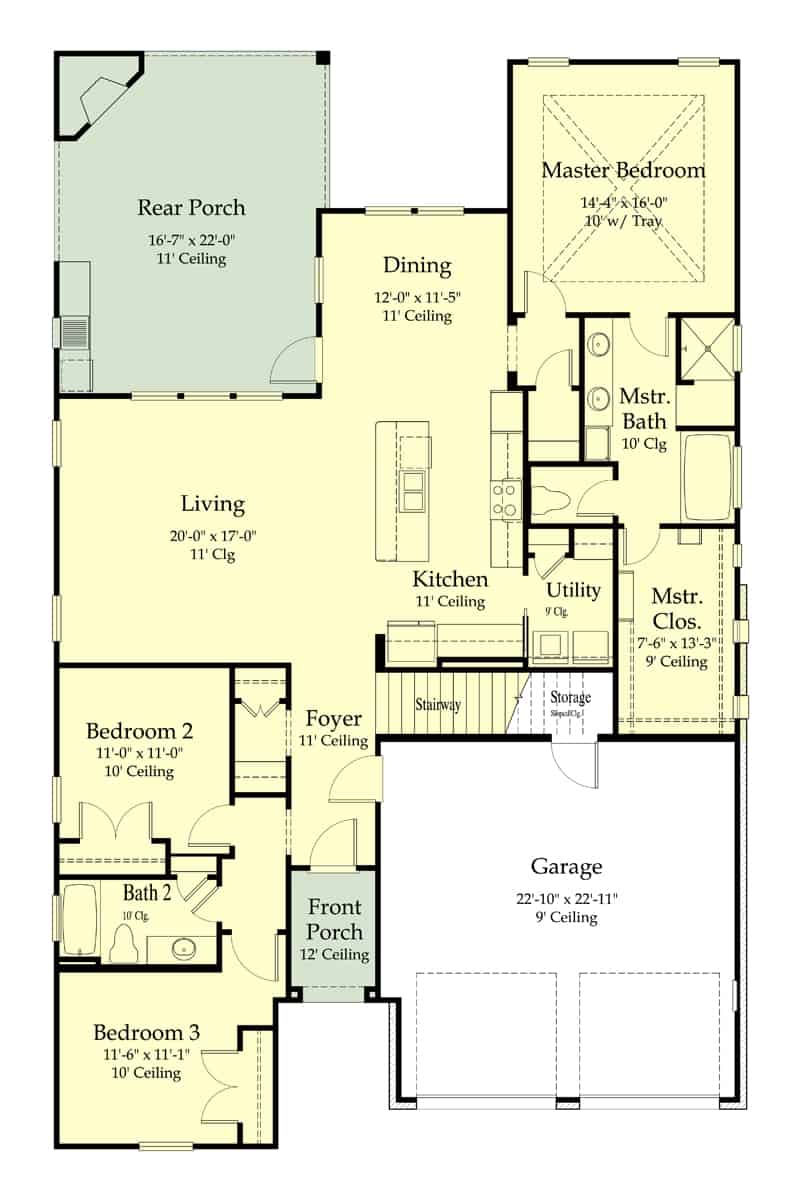 Floor Plan Main Level