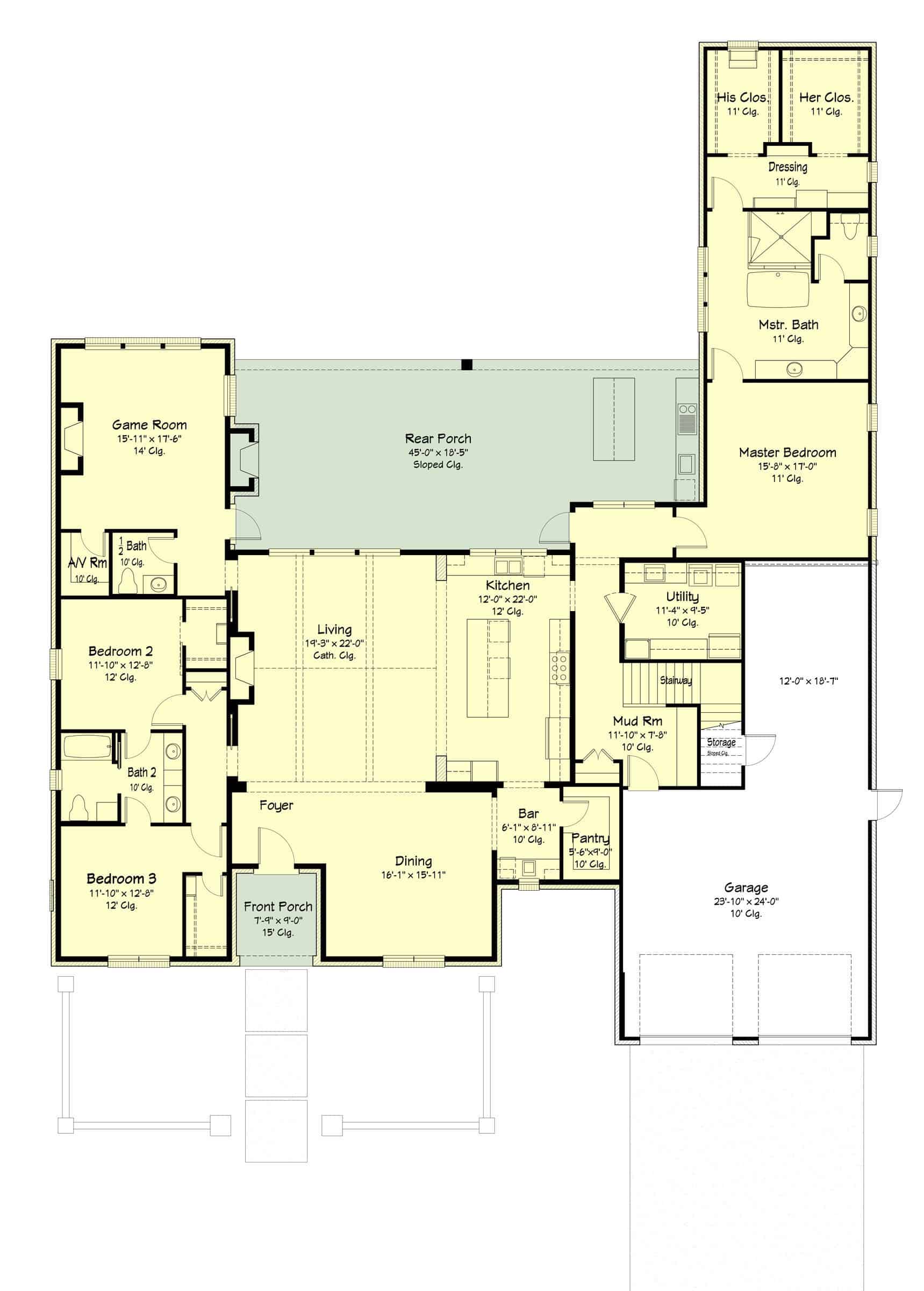 Floor Plan First Story