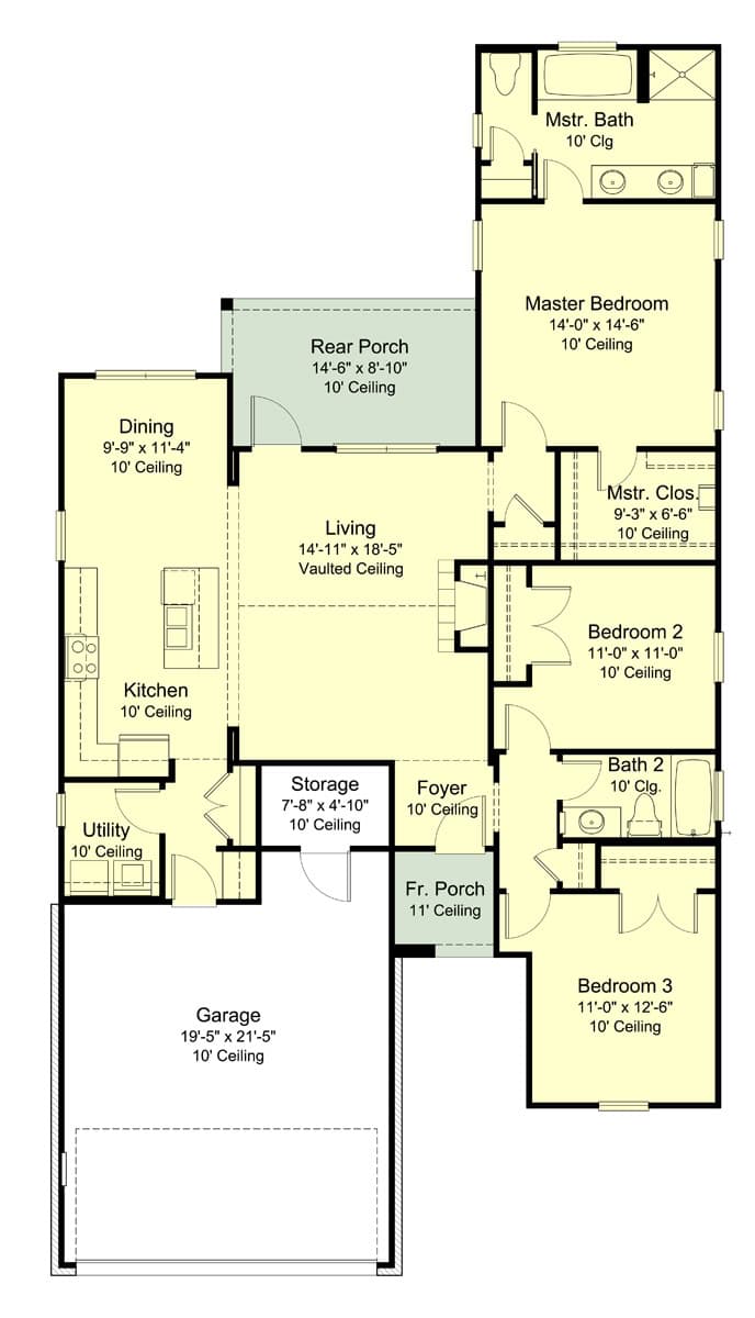 Floor Plan First Story