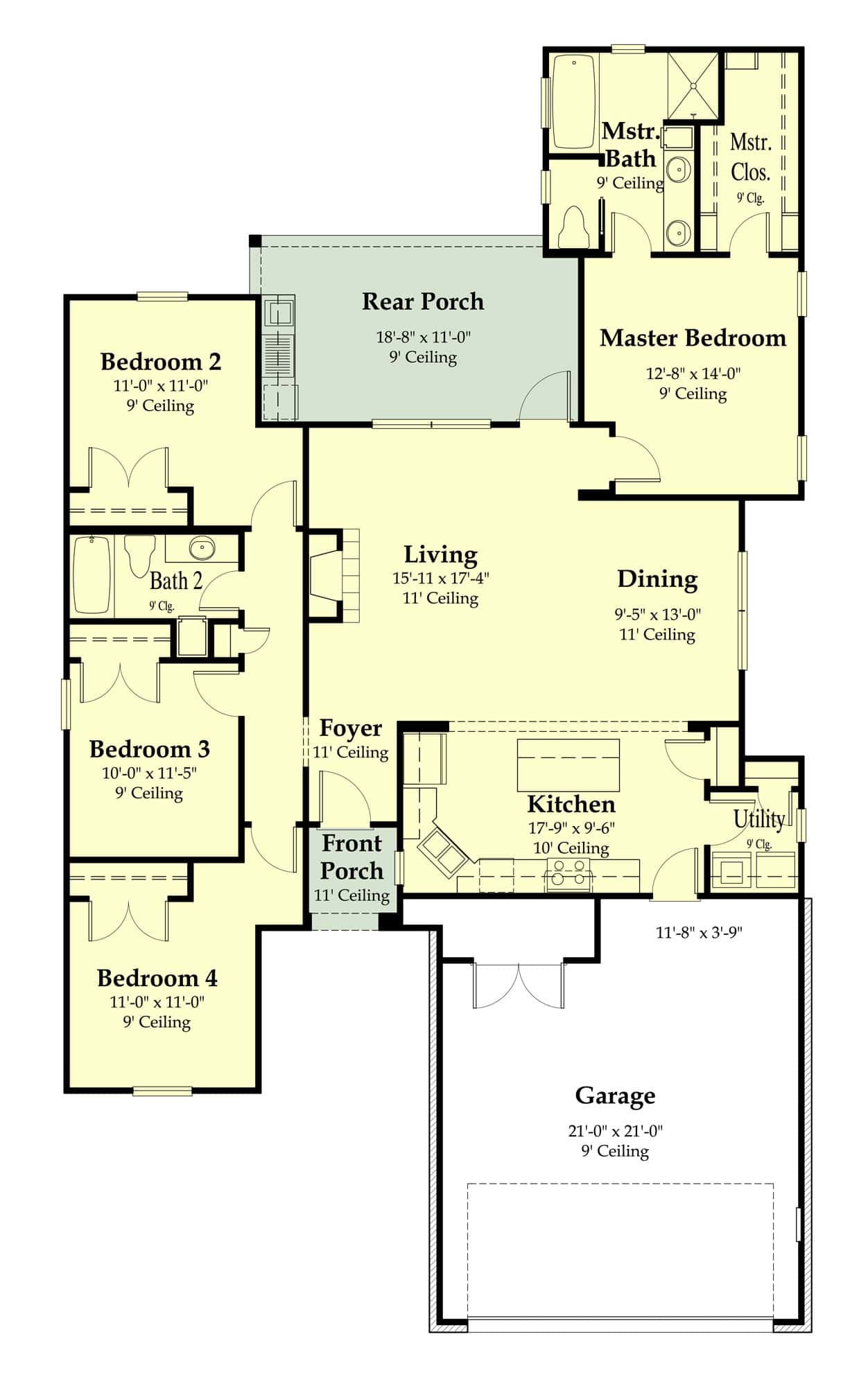 Floor Plan First Story