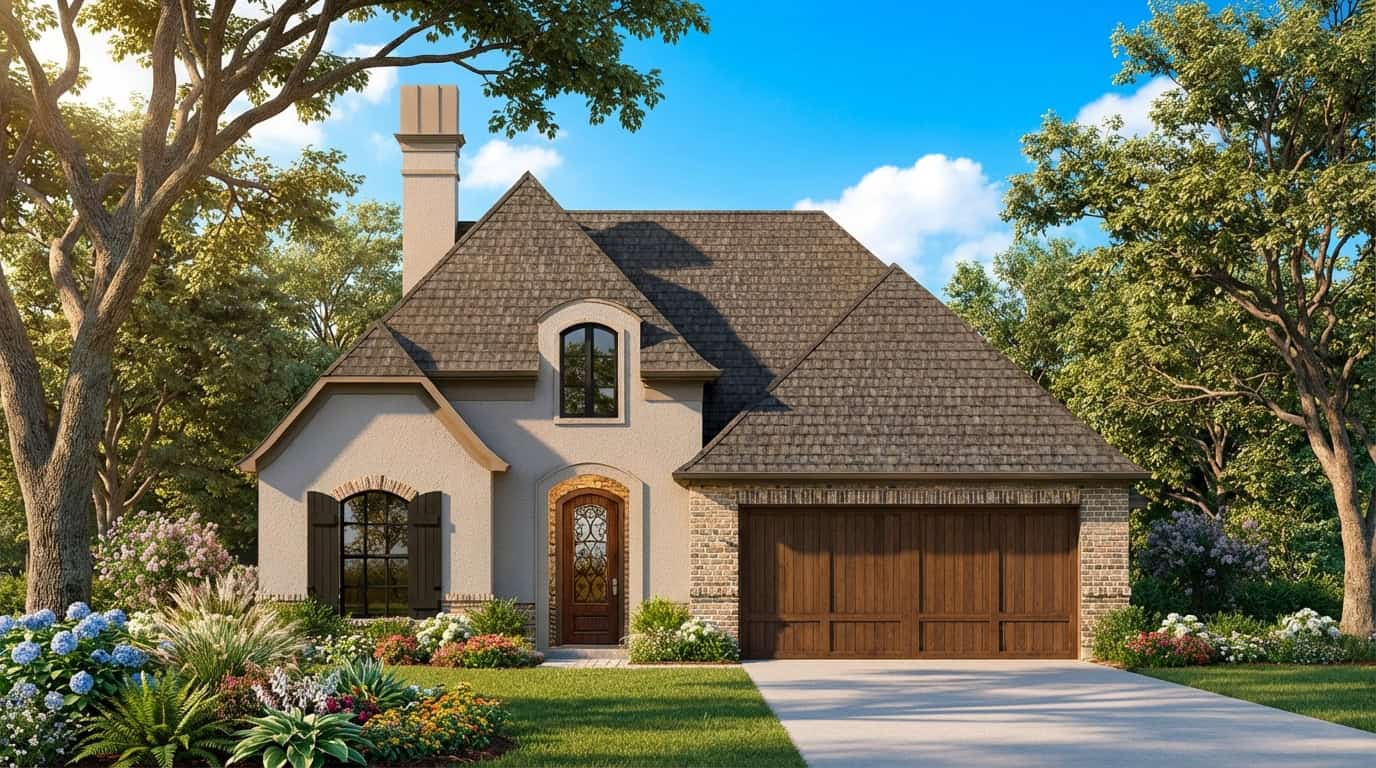 European Home Plan - 4 Bedrms, 2 Baths - 1689 Sq Ft - #204-1041